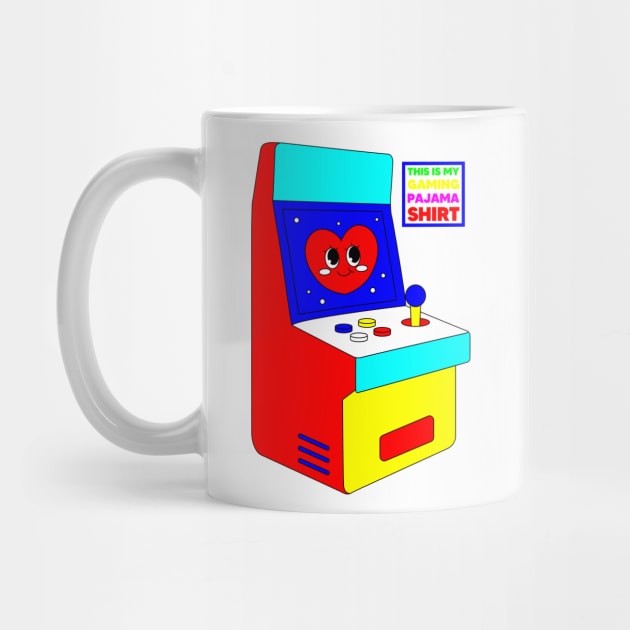 This This Is My Gaming Pajama Shirt. Retro by Megadorim